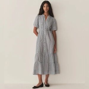 Haleigh Dress in Dahlia Ditzy